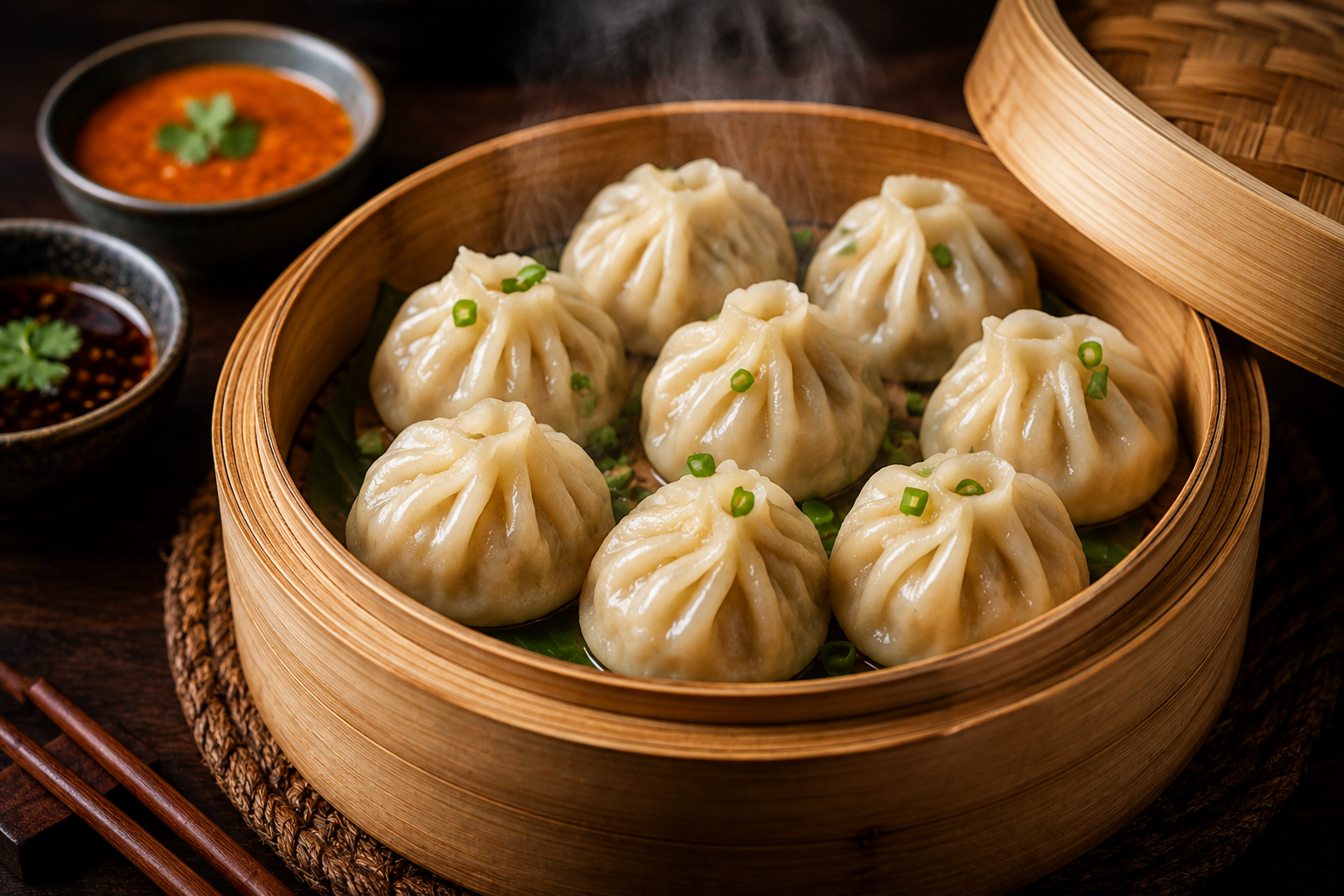 Steamed Momo